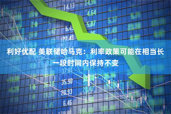 利好优配 美联储哈马克：利率政策可能在相当长一段时间内保持不变